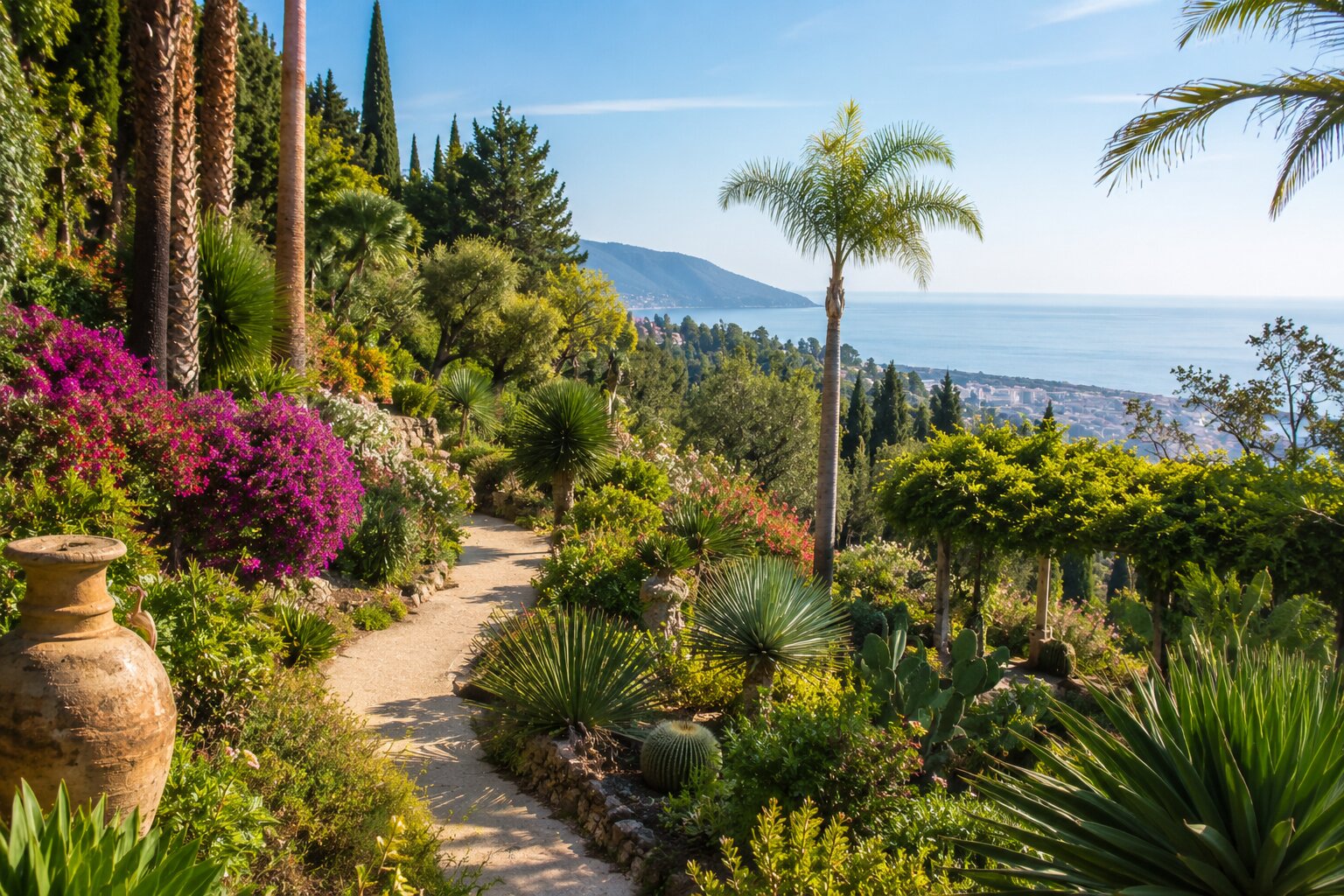 Illustration of Jardin Serre de la Madone in Menton
